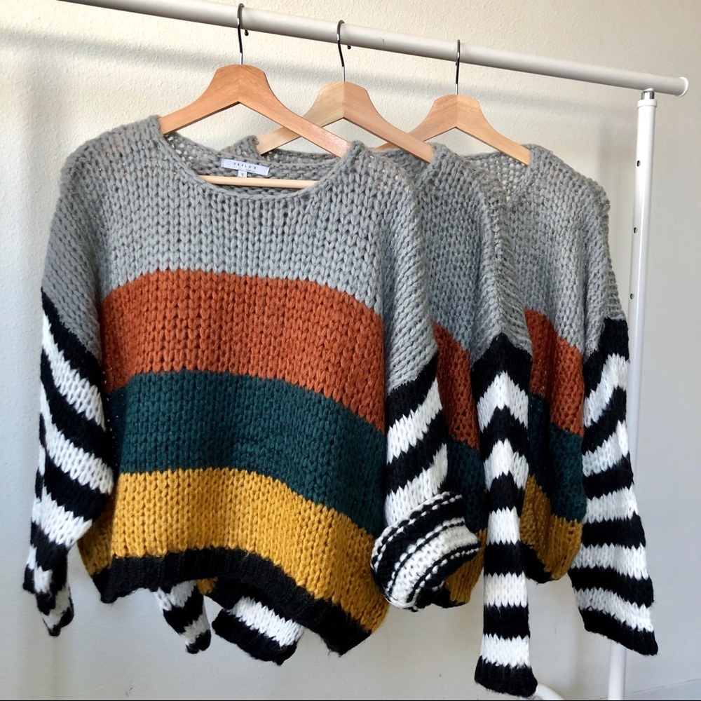 BACK IN STOCK 🧡🍂 CHUNKY KNIT SWEATER - Picture 3 of 6